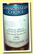 Glen Keith 1996/2012 (46%, Gordon & MacPhail, Connoisseur's Choice)